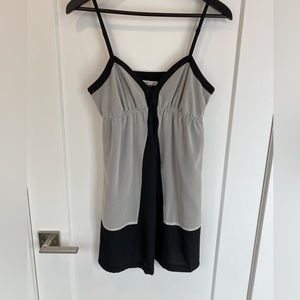 SILENCE + NOISE Black and grey dress in size Medium